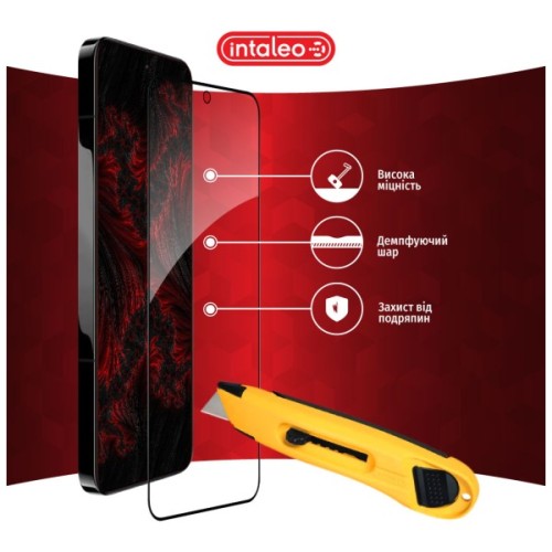 Скло захисне Intaleo Full Glue Xiaomi 13 Black (1283126559327)