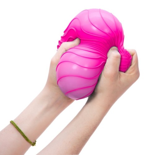 Антистрес NeeDoh серії Super – Яскраві хвилькі (рожевий) (RSPND-6)