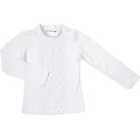 Кофта дитяча Matilda з мереживом (8433-128G-white)