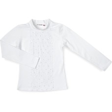 Кофта дитяча Matilda з мереживом (8433-128G-white)