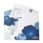 Папка - конверт Buromax А4 на кнопці, SHADES ARABESKI, напівпрозора, темно-синя (BM.3943-03)