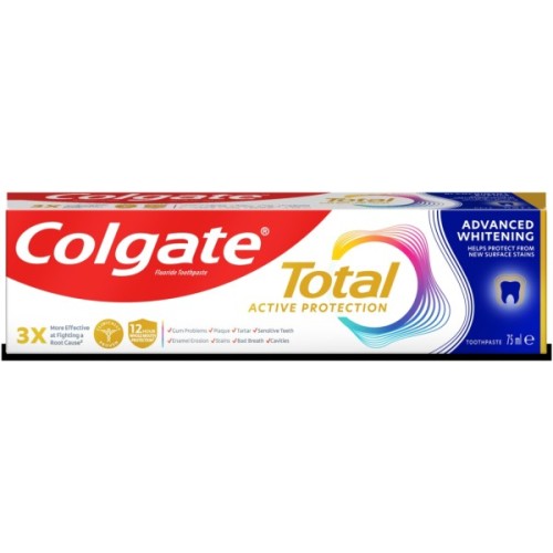 Зубна паста Colgate Total Advanced Whitening 75 мл (6920354819674)