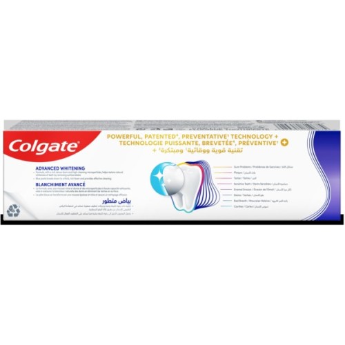 Зубна паста Colgate Total Advanced Whitening 75 мл (6920354819674)