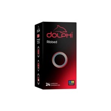 Презервативи Dolphi Ребристі 24 шт. (4820144774379)
