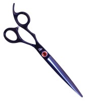 Ножиці для грумінгу Dezynadog Ignis 7 Straight Lefty Scissor прямі для стрижки собак для шульги, японська нержавіюча сталь 440 (5052372070223)