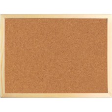 Офісна дошка Axent коркова, 60х90 см., дерев'яна рамка (9602-A)