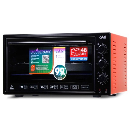 Електропіч Artel MD 4816 Black-red