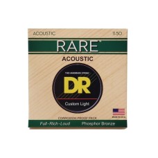 Струни для гітари DR Strings RARE Acoustic Phosphor Bronze - Custom Light (11-50) (RPML-11)
