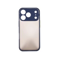 Чохол до мобільного телефона Dengos Matte iPhone 17 Pro Blue (DG-TPU-MATT-171)
