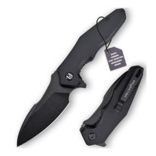 Ніж Hightron Mini Ventura, D2, G10, чорний, чорний stonewash клинок (HK05BLKBS) Ніж Hightron Mini Ventura, D2, G10, чорний, чорний stonewash клинок (HK05BLKBS)