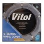 Чохол на руль VITOL M сір (VLOD-24FA6 GY M)
