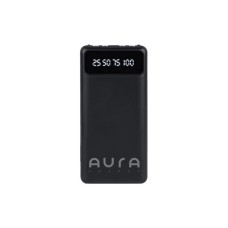 Батарея універсальна AURA NRG10 10000 mAh Black (PBANRG10B)