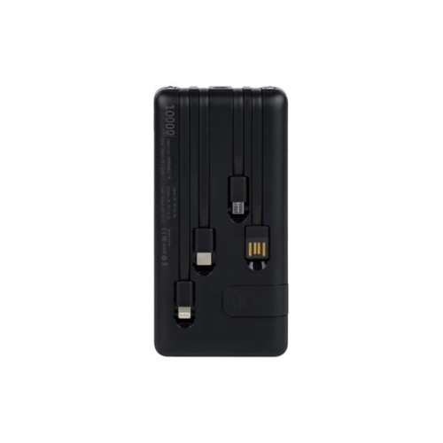 Батарея універсальна AURA NRG10 10000 mAh Black (PBANRG10B)