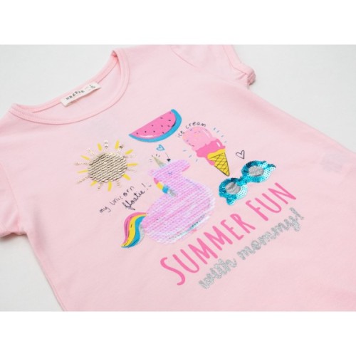 Набір дитячого одягу Breeze SUMMER FUN (13733-104G-pink)
