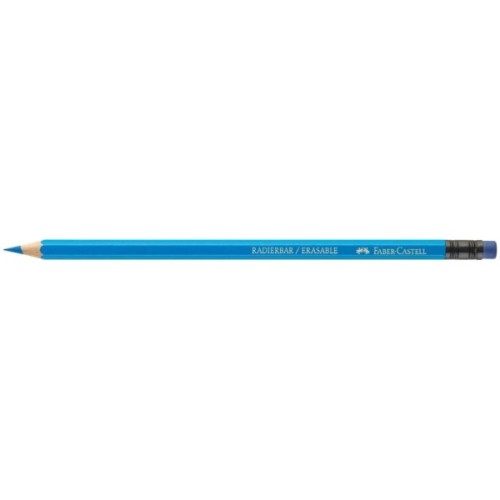 Олівці кольорові Faber-Castell з гумкою, шестигранні,12 кольорів (116612) (16796)