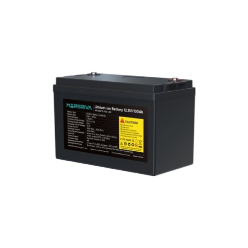 Батарея LiFePo4 Marsriva 12.8V 100Ah 1.28kWh (MR-LBP12-100-LAR)