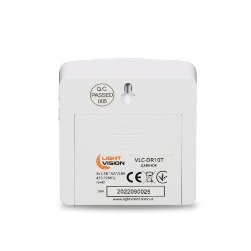 Дверний дзвінок LightVision VLC-DR10T