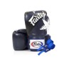 Боксерські рукавички Fairtex BGV1 Nation Print Blue 14 унцій (бинти в комплекті) (BGV1_Print_14oz_Blue)