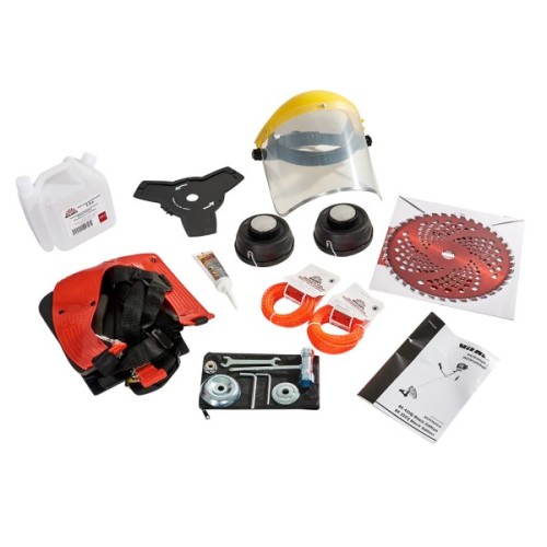 Тример садовий Vitals Master, BK 3111-4n, 0.9kW/1.2к.с., 33см³, 25.5см, ніж/ліска 43см, 8.6кг (193734)