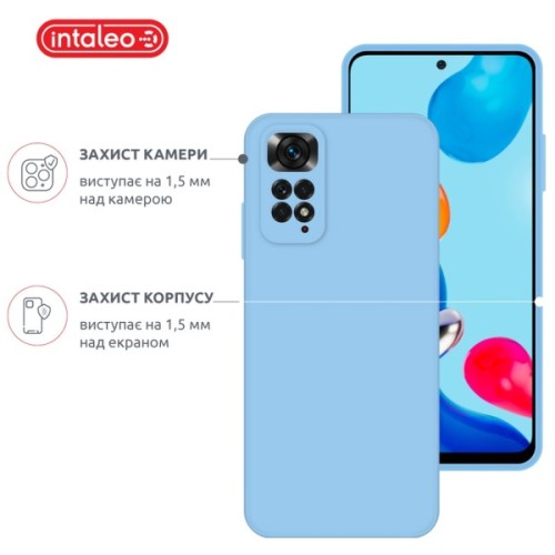 Чохол до мобільного телефона Intaleo SoftShell Xiaomi Redmi Note 11 Light Blue (1283126558290)