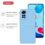 Чохол до мобільного телефона Intaleo SoftShell Xiaomi Redmi Note 11 Light Blue (1283126558290)