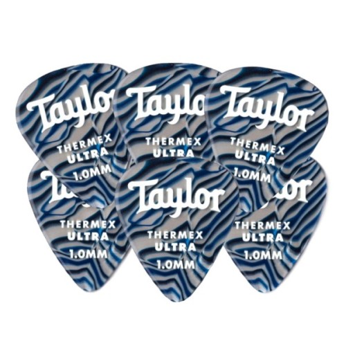 Медіатор Taylor Guitars 351 Thermex Ultra Picks 1.0 Blue Swirl 6 шт. (234444)