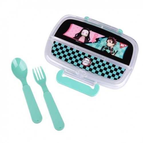 Ланч-бокс дитячий Yes Demon Slayer 750 мл, з приладдям (708275)