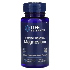 Мінерали Life Extension Магній пролонгованої дії, Extend-Release Magnesium, 60 (LEX-21076)