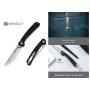 Ніж Sencut Skelfin, Black G10, Satin (S25007-2)