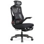 Офісне крісло Mealux Black Red (HF-G30 F/RB)