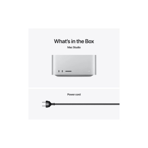 Комп'ютер Apple A3143 Mac Studio / M4 Max chip with 14core CPU, 32core GPU, 36, 512 (MU963UA/A)