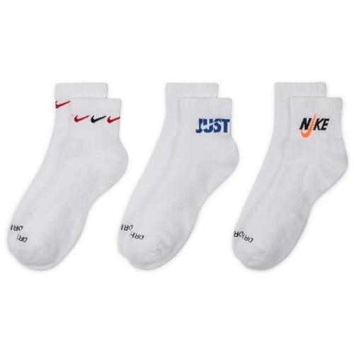 Шкарпетки Nike U NK EVERYDAY PLUS CUSH ANKLE DH3827-902 34-38 3 пари Мультиколор (195244784073)