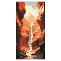 Картина по номерам ArtCraft Каньйон 40х80 см (11567-AC)