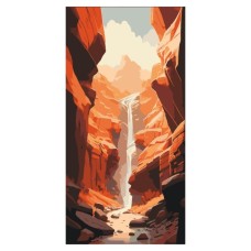 Картина по номерам ArtCraft Каньйон 40х80 см (11567-AC)