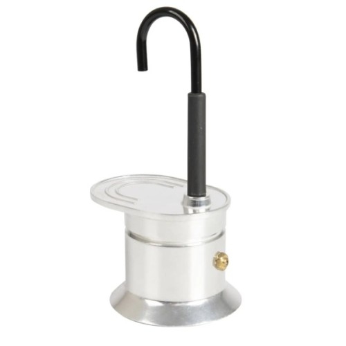 Кавоварка кемпінгова Bo-Camp Aluminium 1-cup Silver (2200535)