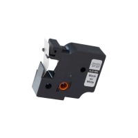 Стрічка для принтера етикеток UKRMARK RL-D-45803P-BK/WT, аналог DYMO S0720830, 19мм х 7м. (900304)
