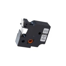 Стрічка для принтера етикеток UKRMARK RL-D-45803P-BK/WT, аналог DYMO S0720830, 19мм х 7м. (900304)