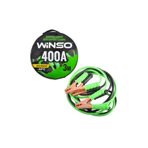 Дроти для запуску для автомобіля WINSO 400А, 3м (138430)