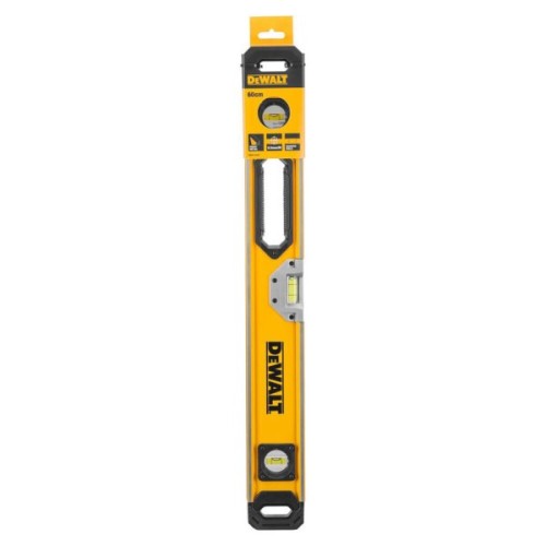 Рівень DeWALT BOX BEAM LEVELS, алюмінієвий, 3 капсули, 600 мм (DWHT0-43224)
