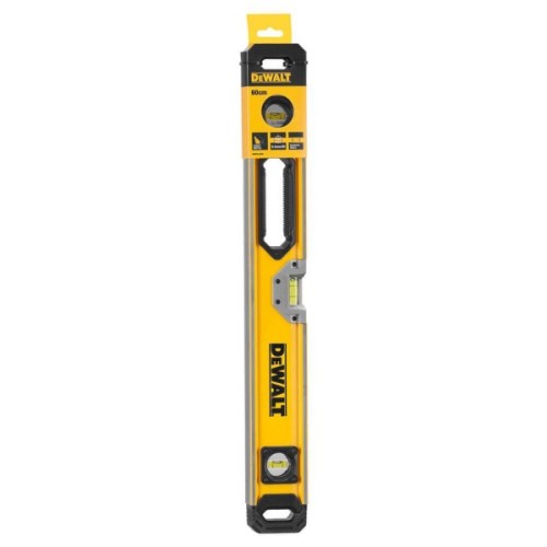 Рівень DeWALT BOX BEAM LEVELS, алюмінієвий, 3 капсули, 600 мм (DWHT0-43224)