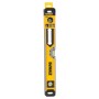 Рівень DeWALT BOX BEAM LEVELS, алюмінієвий, 3 капсули, 600 мм (DWHT0-43224)