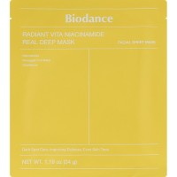Маска для обличчя Biodance Radiant Vita Niacinamide Real Deep Mask 34 г (8809937361459)