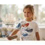 Футболка дитяча Breeze з китами (21773-116B-cream)