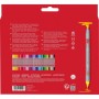 Фломастери Faber-Castell двосторонні Double-ended Fibre tip, 40 кольорів (32421)