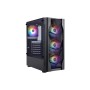 Корпус для ПК 1stPlayer D4-BK-4F1
