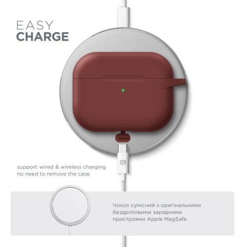 Чохол для навушників Armorstandart Hang Case For Apple AirPods Pro 3 Scarlet (ARM88283)
