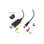 Кабель живлення USB to DC 5.5x2.1mm 12V 1.0m Dynamode (DM-USB-DC-5.5x2.1-12V)
