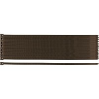 Стяжка Neo Tools 50шт, пластик, 7.6х380мм, коричнева (15-970)