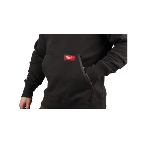 Кофта робоча Milwaukee чорна 100% бавовна WHB-XXL (4933478216)