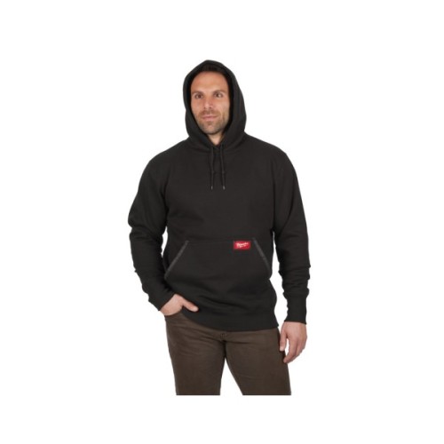 Кофта робоча Milwaukee чорна 100% бавовна WHB-XXL (4933478216)